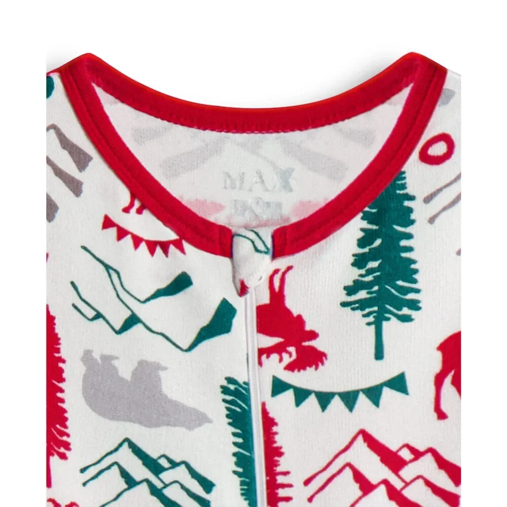 Max & Olivia Baby Boys 2-Piece Pajama Set, 18 Months